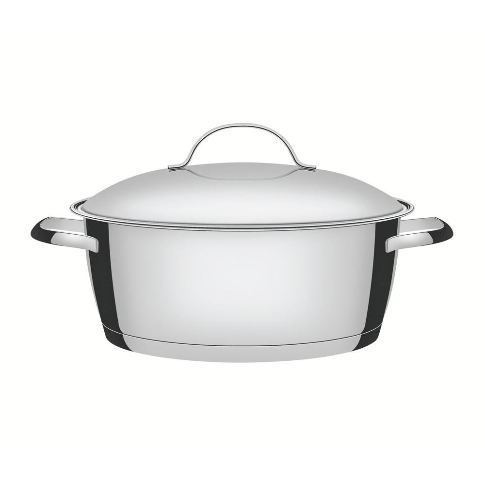 Caçarola Allegra Aço Inox Fundo Triplo Fogões de Indução 22 Cm 3,3l - Tramontina 62653221