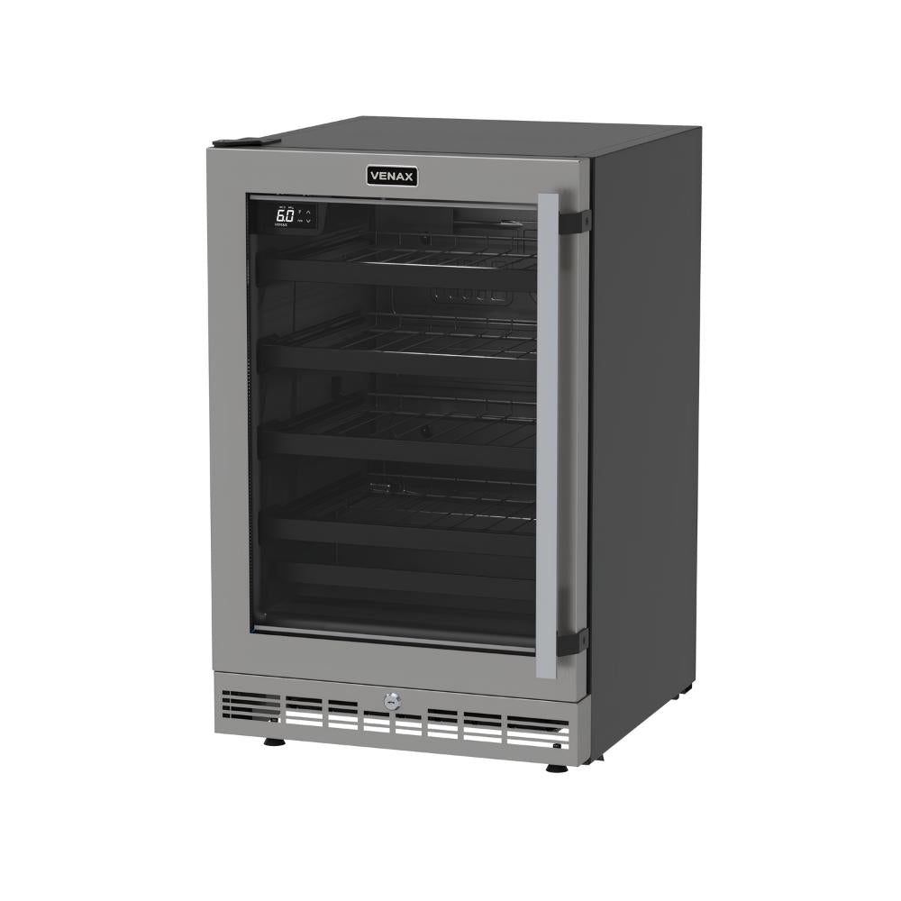 Adega Cave Top Light-in de Embutir Inox 96l Porta Invertida CAVETOPLIGHTIN100PI  S40 127v - Venax