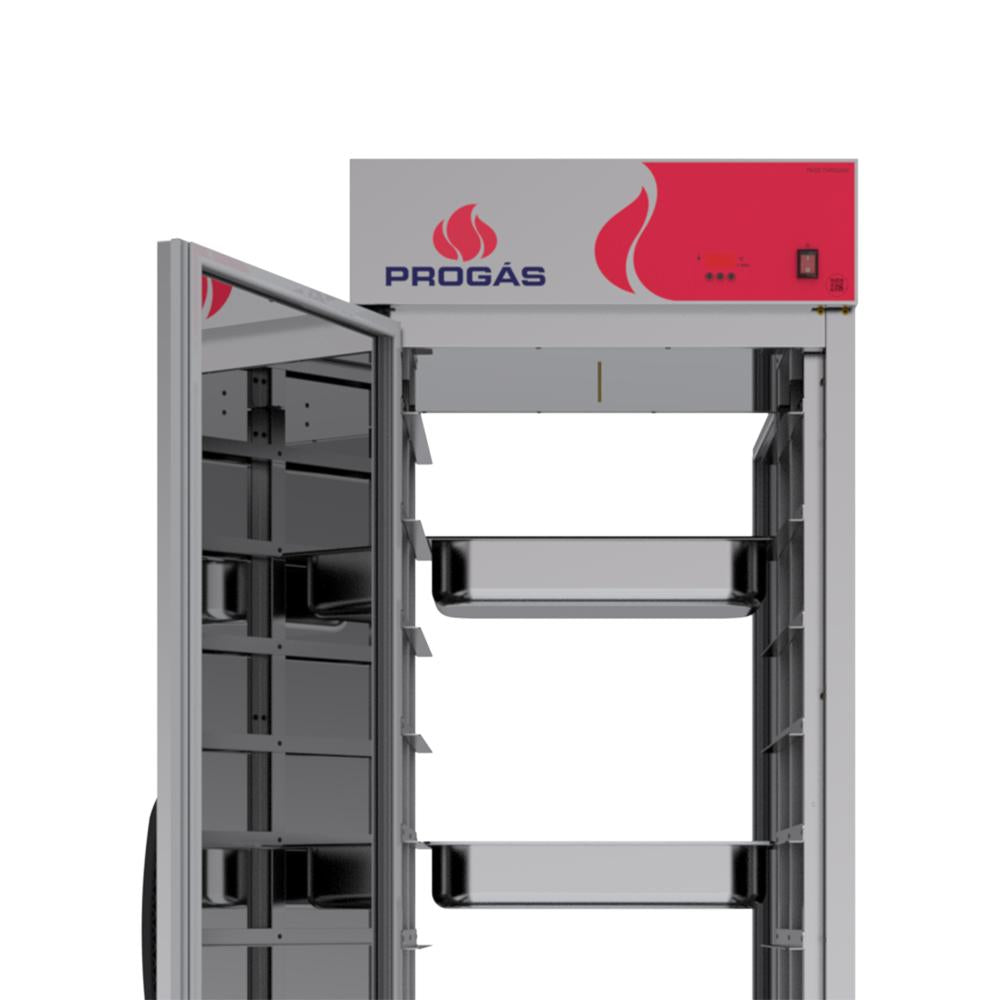 Pass Through Armário Aquecido Profissional 60ºC Total Inox Até 20 Gns 1/1 PRPASS-200 220v - Progás P46644
