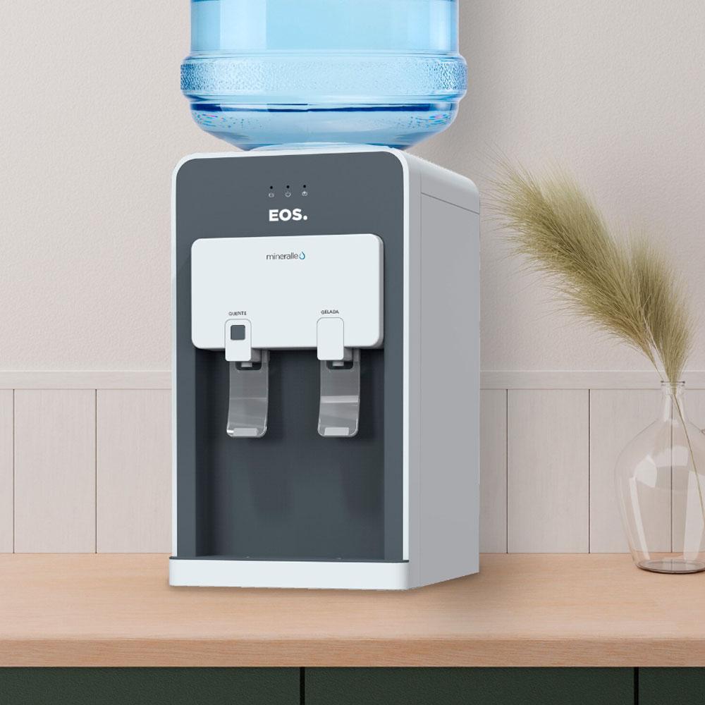 Bebedouro De Mesa De Água Galão Quente E Frio Eletrônico EBE02QS 220V - EOS