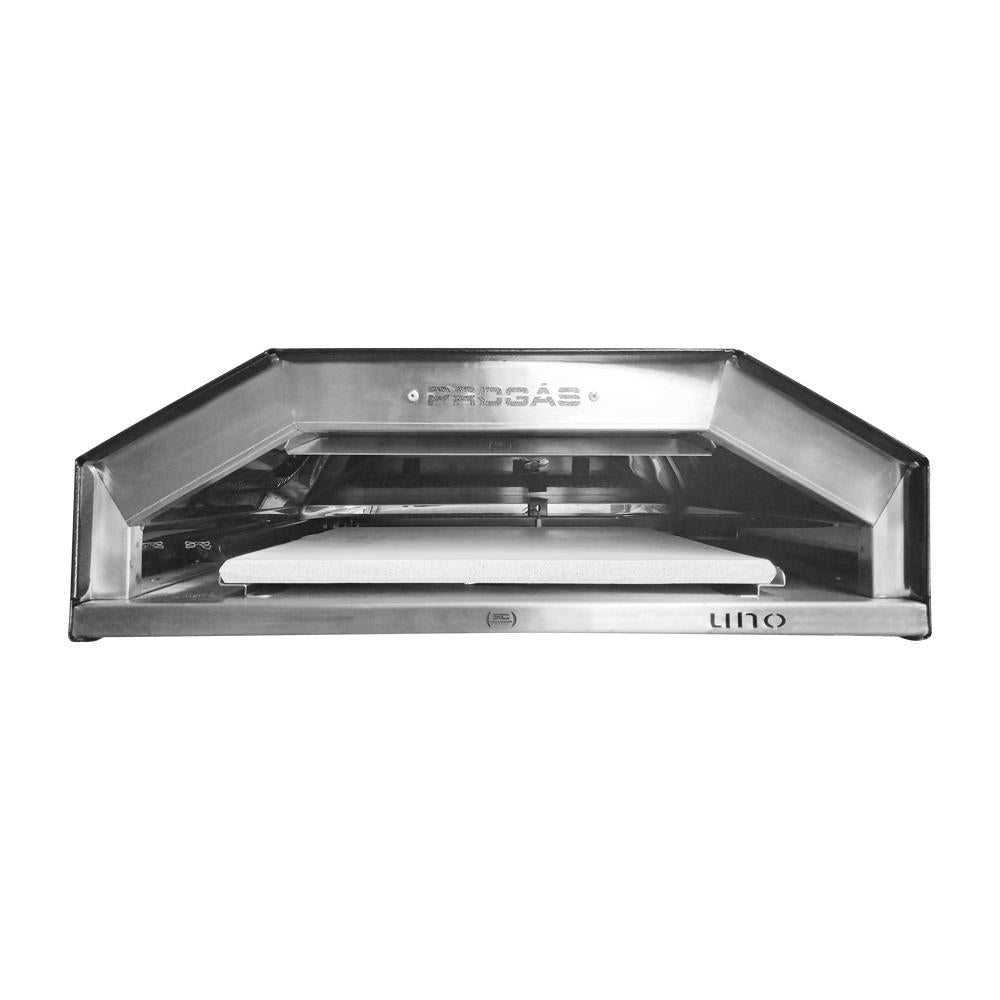 Forno Refratário Industrial a Gás Inox para Pizza 40cm 83L PRUNO-40 - Progás