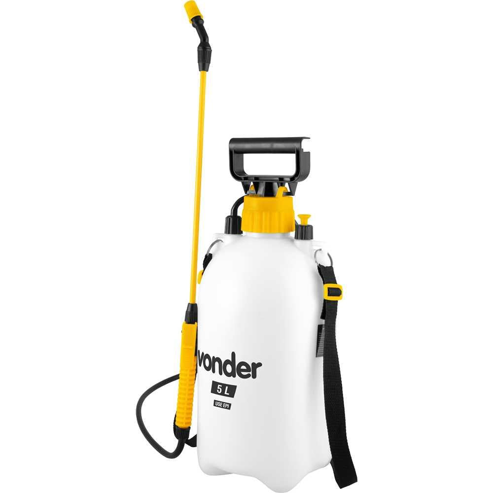 Pulverizador Lateral 5 Litros Com Compressão Prévia Pl005 - Vonder 6240005000