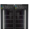 Refrigerador Expositor Vertical Bebidas Duas Portas Vidro 1164/1257l Vbm3ah All Black 220v - Metalfrio