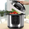 Panela Pressão Elétrica Multiuso Inox 6l 220v Eos Com Concha Tramontina