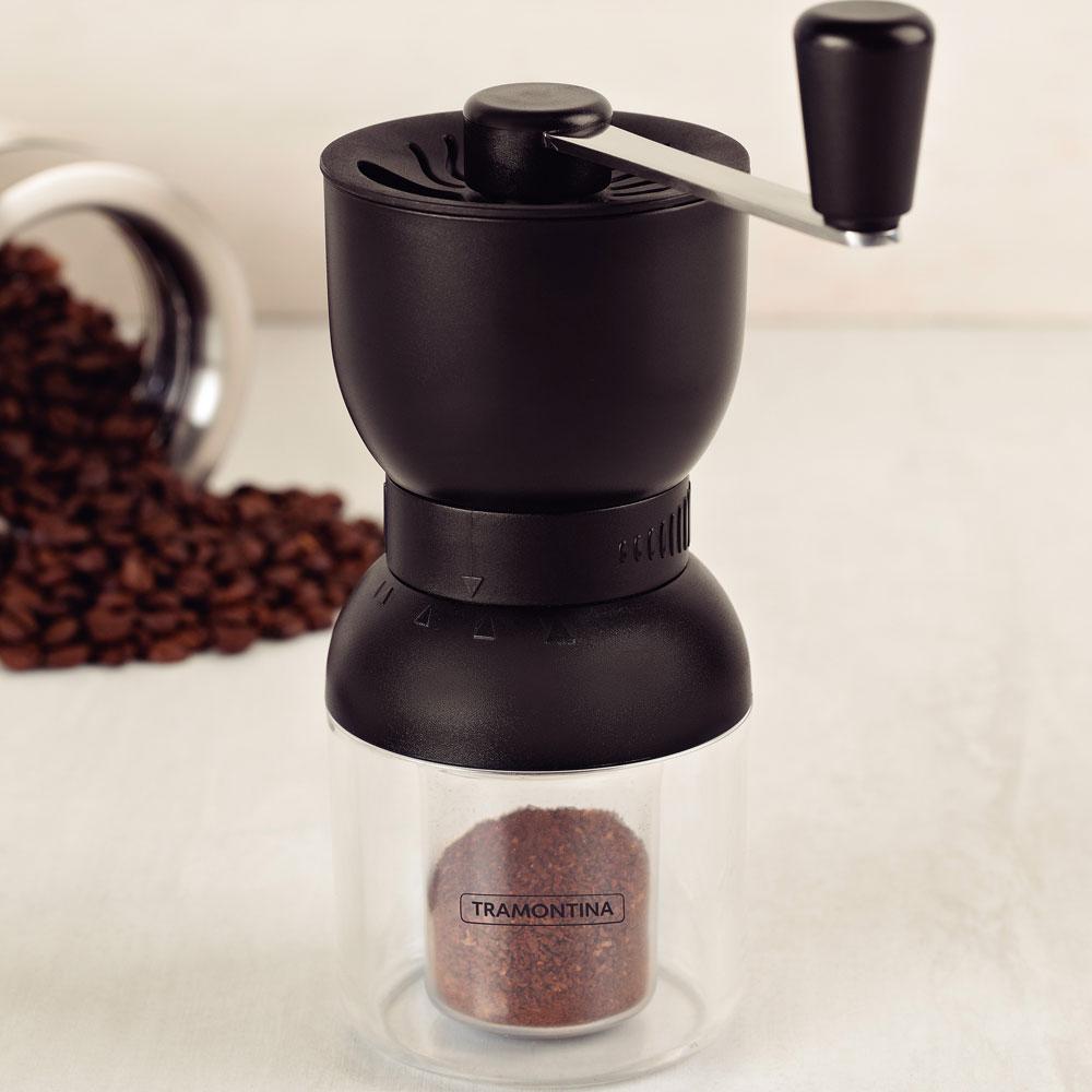 Moedor de Café Manual em Plástico Abs Com Moinho em Cerâmica - Tramontina 61769010