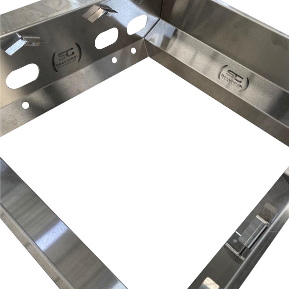 Char Broiler a Gás Profissional Inox Chapa Grill Premium 60cm CHB-60 - Metalcubas