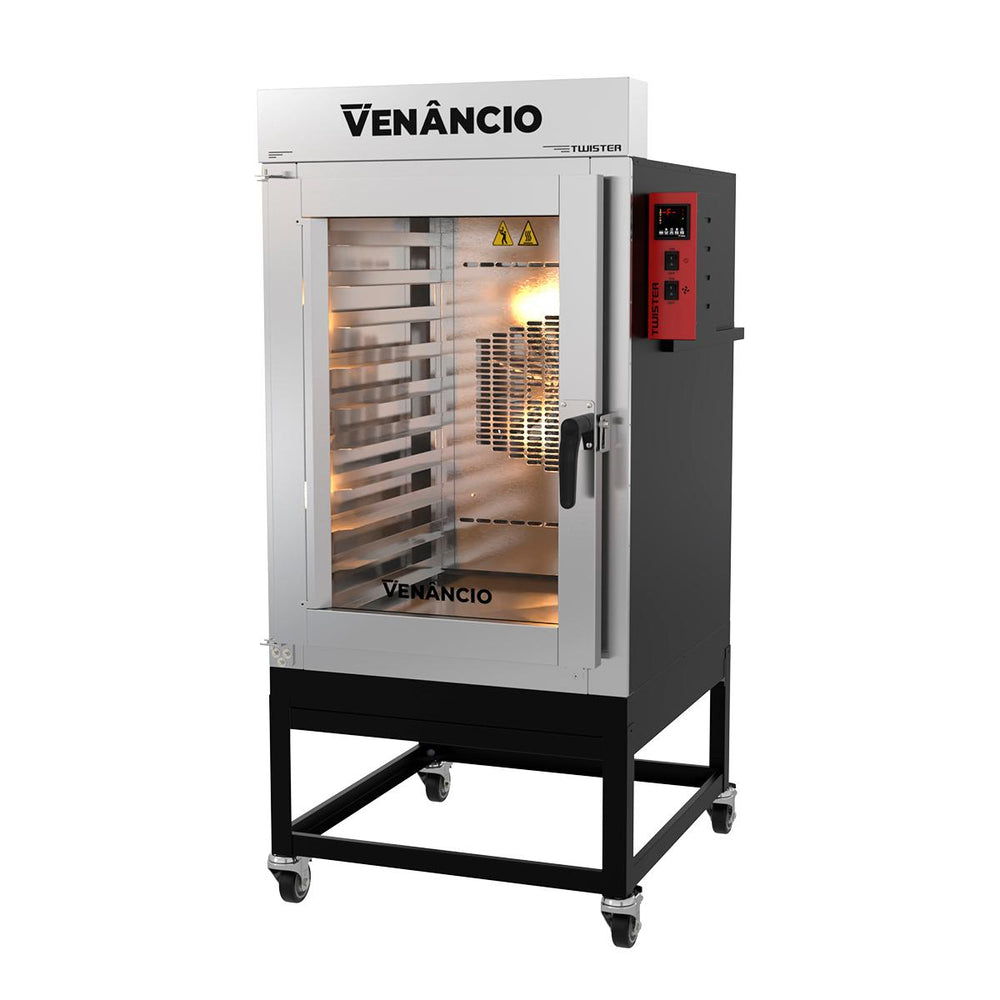 Forno Turbo Industrial 10 Esteiras a Gás Para Padarias Twister Externo Pintado FVT10G 220v - Venâncio 57407