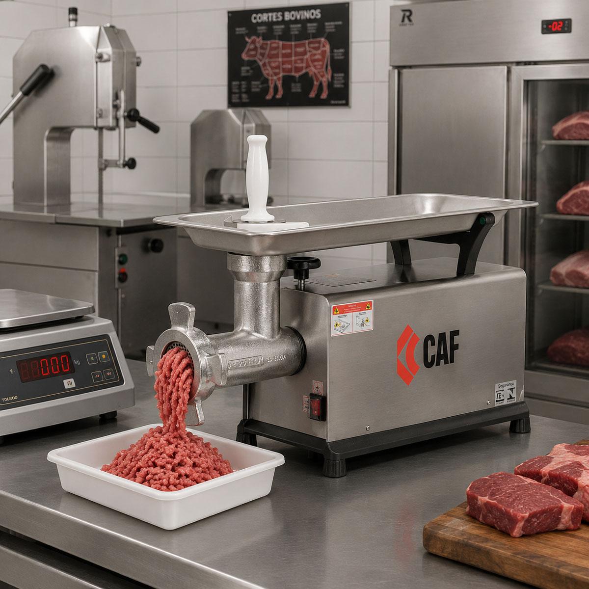 Moedor de Carne CAF22 Boca 22 Bivolt | CAF- Caf P02222810125