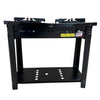 SEMINOVO - Fogão Industrial a Gás Bravo 2 Bocas Duplas Espera Forno Br2b Branco - Venâncio
