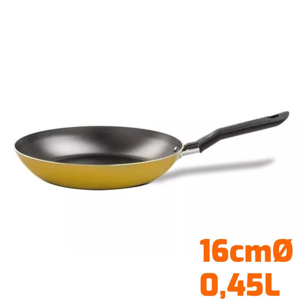 Frigideira Antiaderente 0,45l Mostrada Brinox Com Espátula Frigideira Tramontina