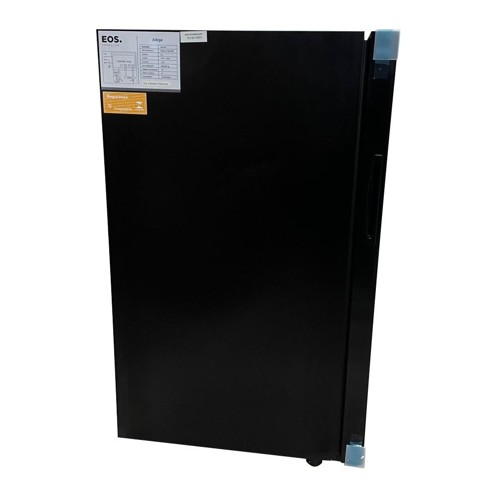 Semi - Adega Climatizada 24 Garrafas Compressor Painel Touch Full Glass EAC24G 127V - EOS