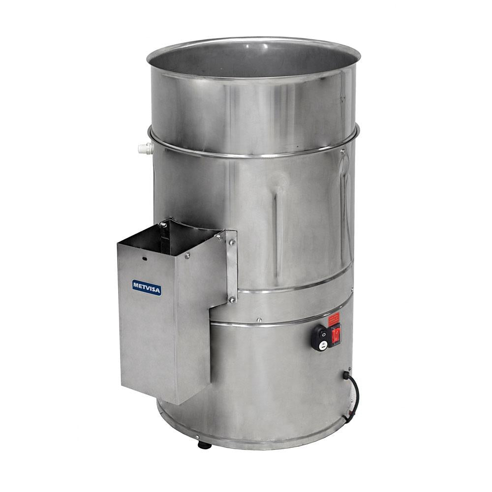 Descascador de Batatas Profissional Capacidade 10kg 1/2 CV 120 Kg/h DB.10 220V - Metvisa
