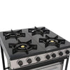 Fogão Industrial BR4BF 4 Bocas com Forno Linha Bravo - Venâncio