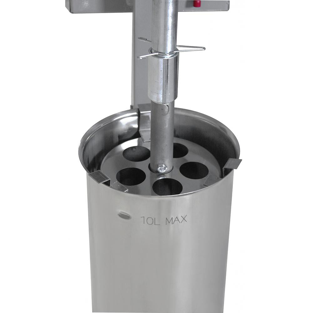 Despolpadeira Extrator de Açaí e Frutas Similares Profissional 10 Litros 1/2 CV DG.10 220V - Metvisa