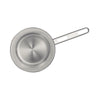 Frigideira Allegra Aço Inox Fundo Triplo Fogões de Indução 20 Cm 1,3l - Tramontina 62666201