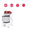 Amassadeira Espiral 60kg Industrial 2 Velocidades Trifásico 380t Aes-60/1 g3 - Braesi B18447