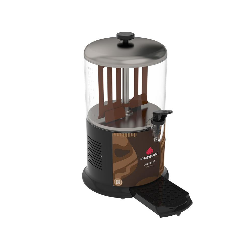 Chocolateira Profissional 6l Chocopró 1150w Chocolate Quente Prchoco-06 l Preta 220v - Progás