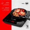 Fogão Cooktop de Indução 1 Boca Portátil Preto 2000w Cheff Gourmet ECI01PPB Bivolt - Eos