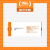 Kit 4 Mão Francesa Apoio Para Bandeja 30cm SLG Gôndolas New Plus - SA Gôndolas