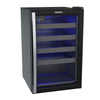 Adega de Vinhos Climatizada Piubella 82L 24 Garrafas Preto Fosco CAVE 100 - Venax 220V