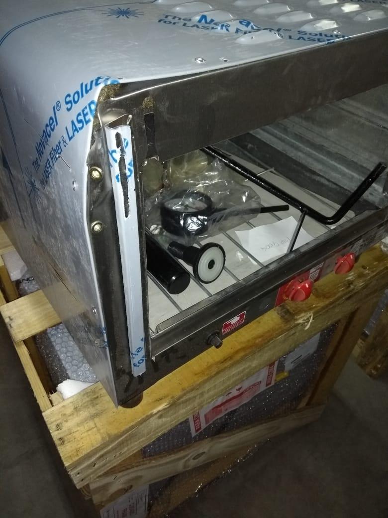 Semi - Forno Lastro Pedra Refratária Gás Baixa Pressão Mini Chef PRP-400 G Style G2 - Progás