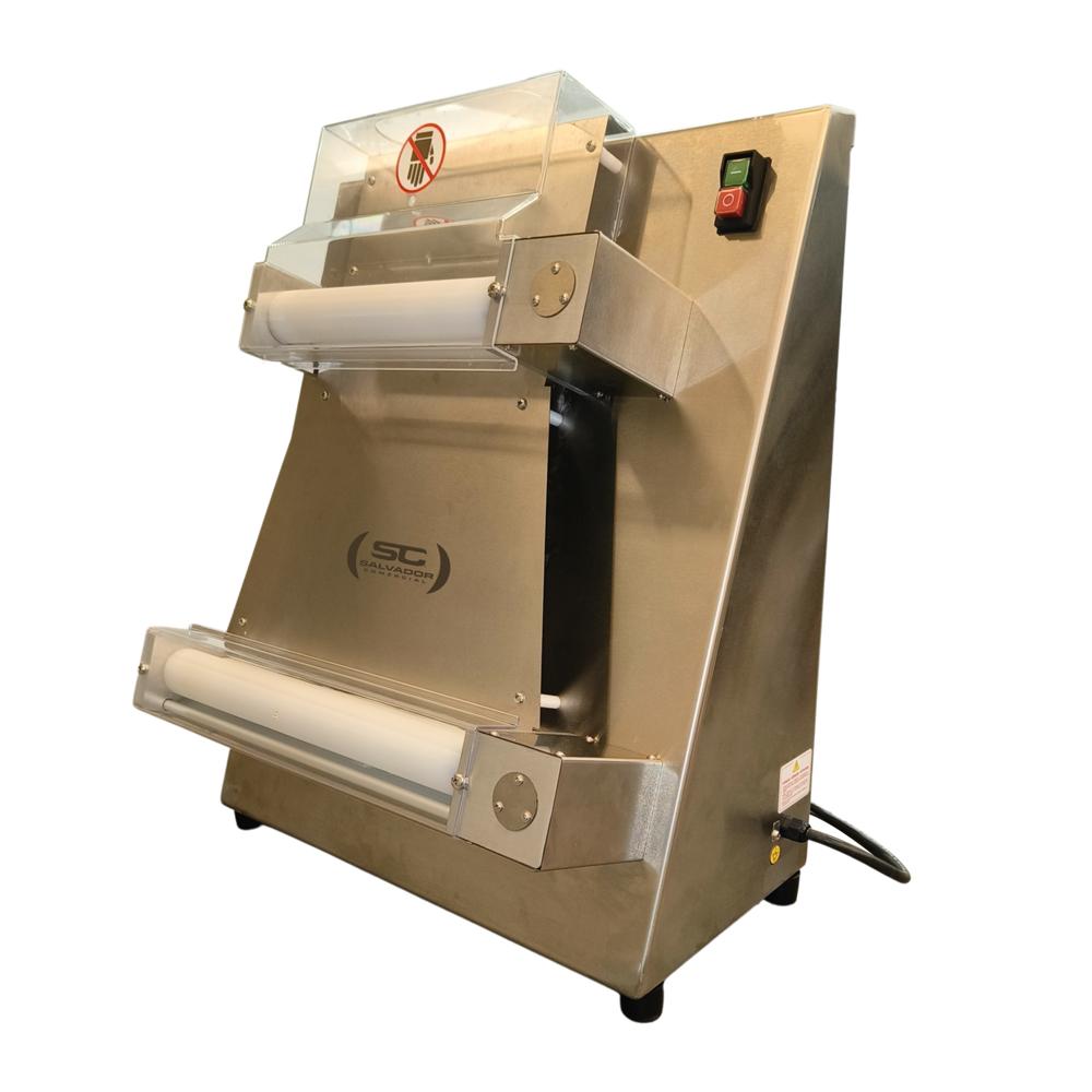 Cilindro Modelador de Pizza Abridora de Massa 40cm Profissional Inox BMPZ-40 Bivolt - Braesi