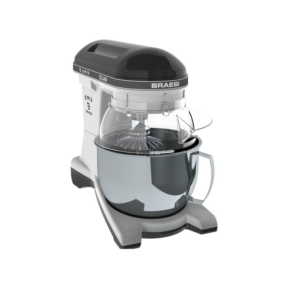 Batedeira Planetária Profissional Eclair 10 Velocidades 5l 1500w Bp-500 Preta Bivolt - Braesi