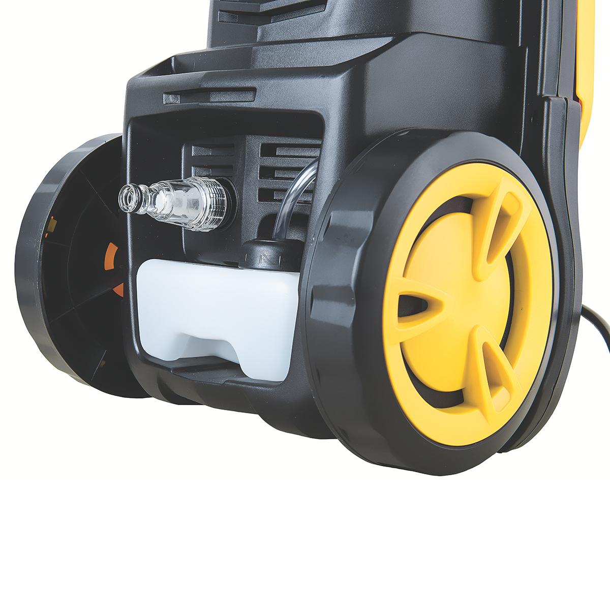 Lavadora Lava Jato Alta Pressão 1800w 220v + Mangueira Verde Pvc 15m Com Acessórios - Tramontina