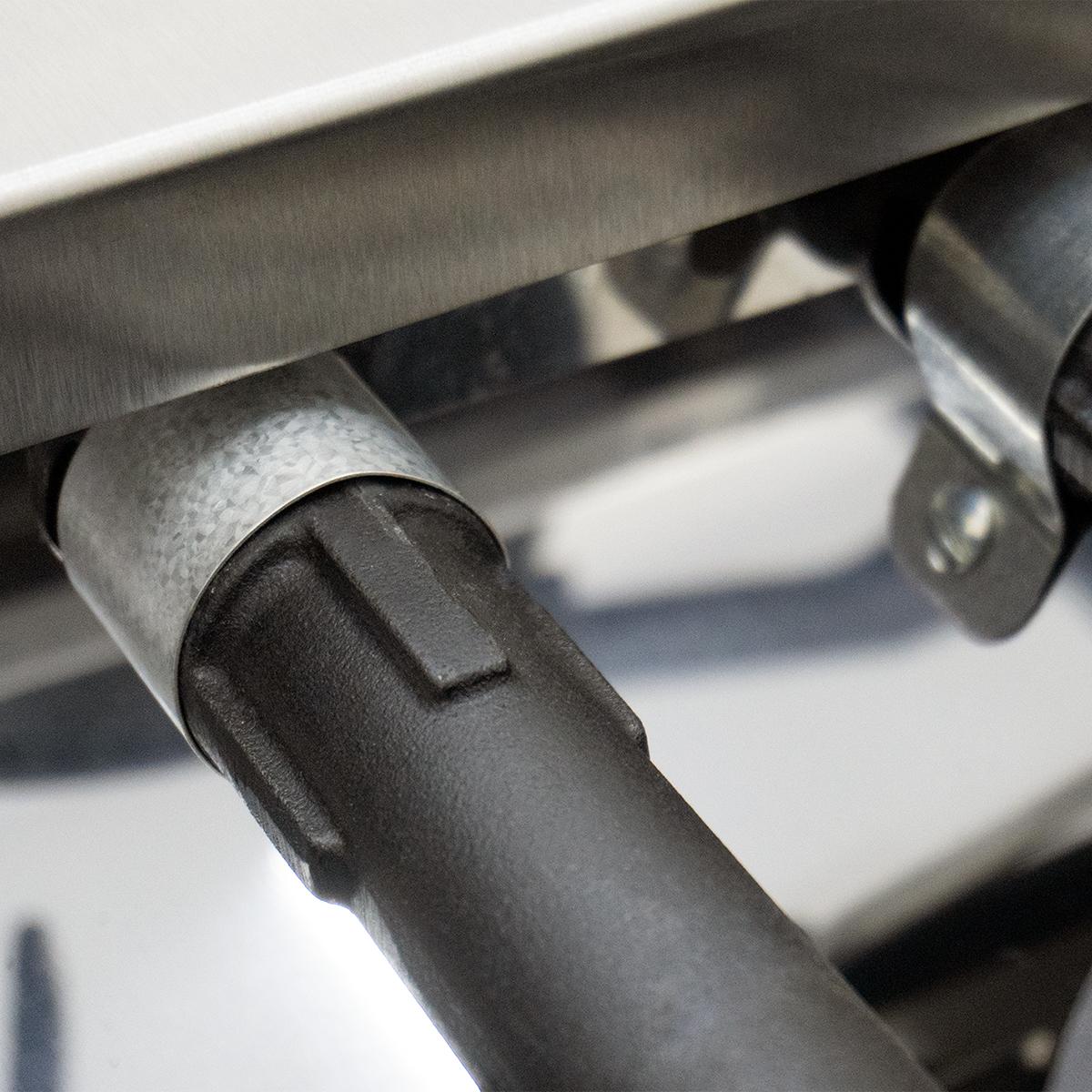 Fogão Profissional 4 Bocas Duplas a Gás Baixa Pressão Inox MI4D4 - Venancio