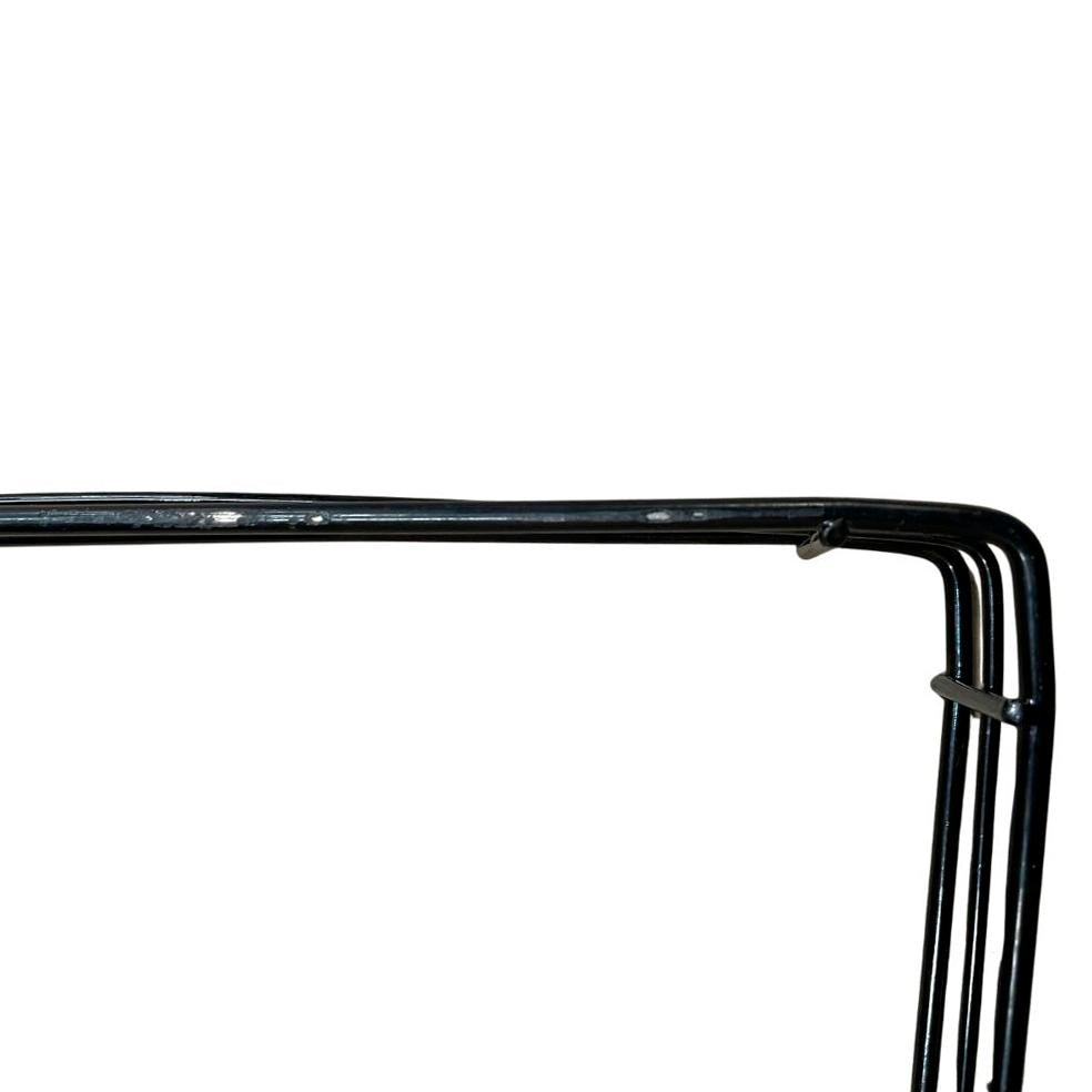 Kit - 4 Aparadores Aramados Em U Para Organização De Gôndola 30x91 Preto - SA Gôndolas