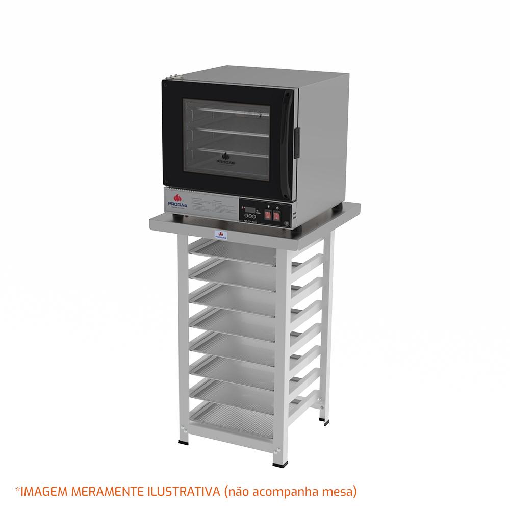 Forno Turbo Prp-004 Plus 127v Preto Progás + 8 Assadeiras Cimapi