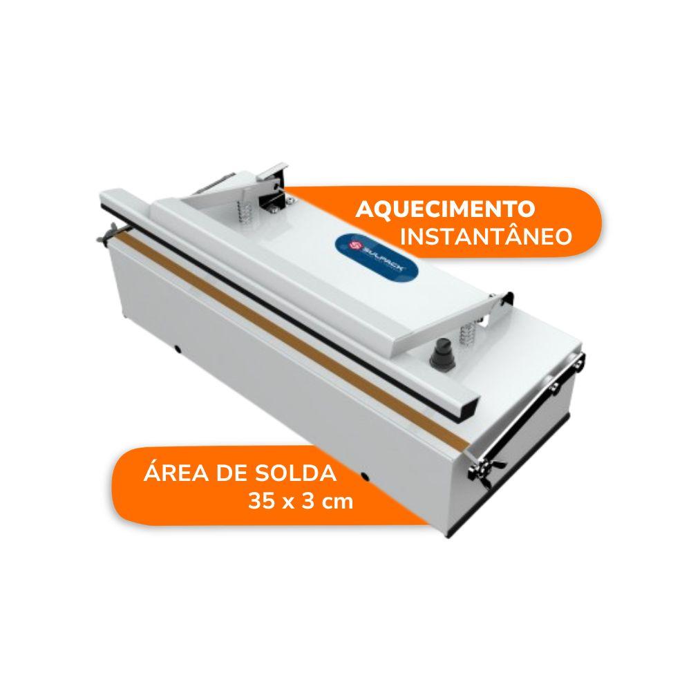 Seladora de Mesa Polietileno e Polipropileno SM 350 G4 Bivolt - Sulpack 3003.003