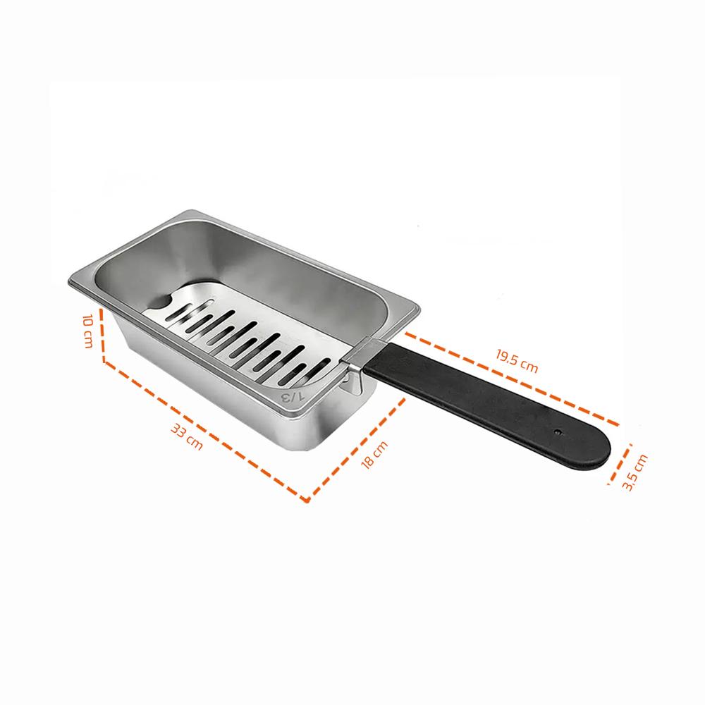 Conservador de Proteínas Horizontal 50 a 100ºc 400w 2 Cubas 1/3 Coproh2 220v - Red Chameleon