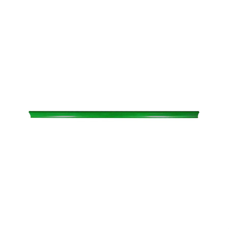 Porta Etiqueta Simples Verde Com Acrílico New Plus/plus - Sa Gôndolas