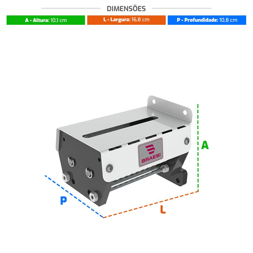Cortador de Talharim Bcm-245 Acessório Para Cilindro Laminador Cb-38 - Braesi B14218