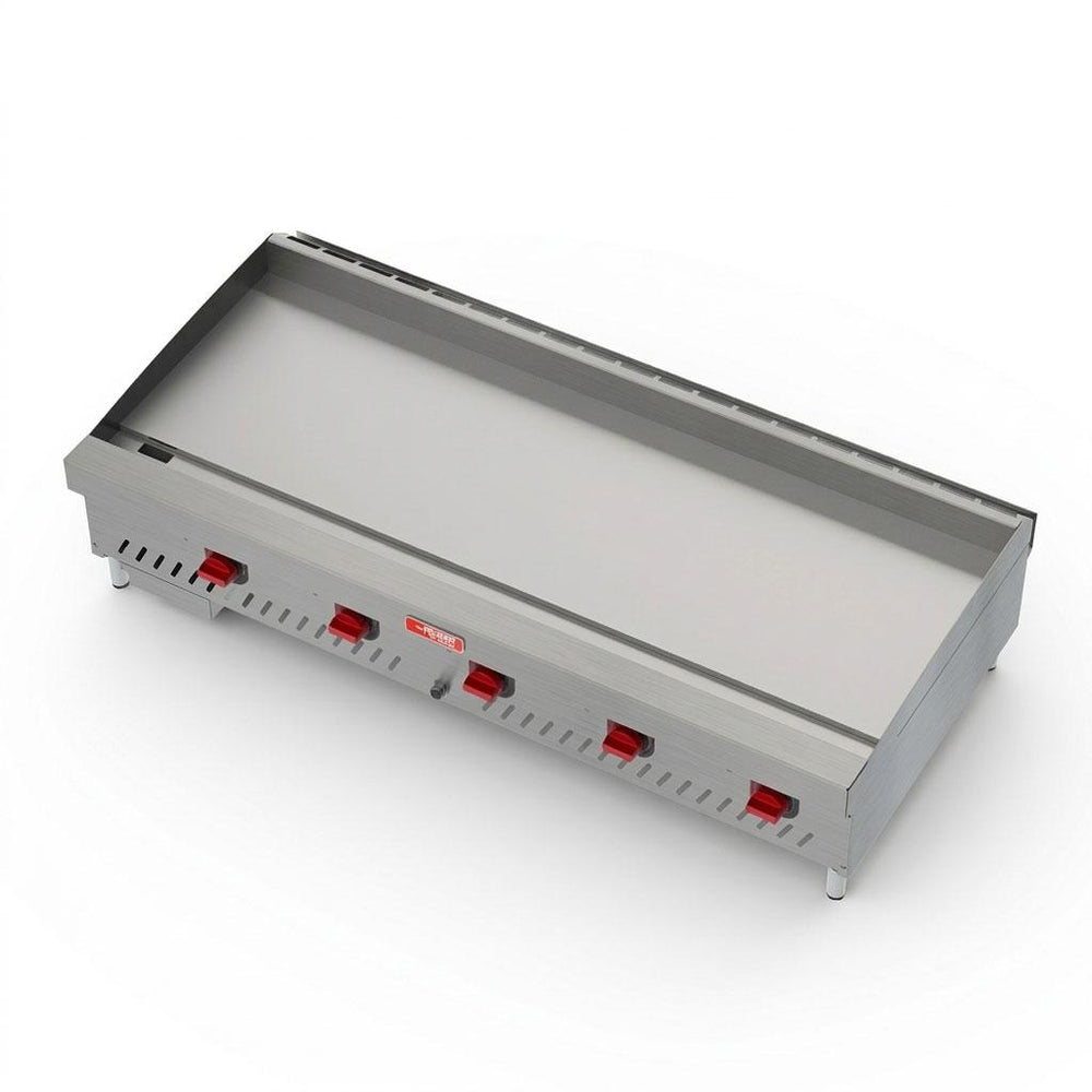 Chapa de Fritura a Gás Glp Estrutura Inox Chapa 150cm 19mm CHEXP1525-G19 - Red Chameleon 294036-1