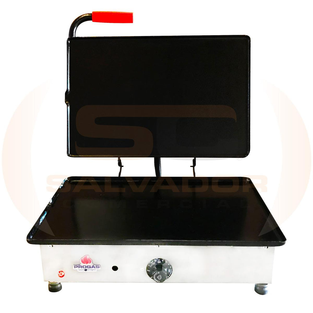 Chapa Sanduicheira Elétrica Com Prensa Profissional Grill Simples PR-500E - Progás
