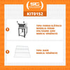 Kit - Forno Elétrico Industrial Roma Inox Feri60 + Grade Extra - Venâncio