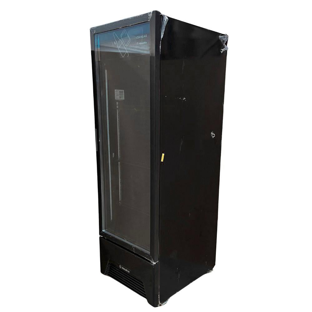 Semi - Cervejeira Expositor Vertical Porta Vidro 513L Vn50ah Optima All Black 220v - Metalfrio