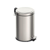 Lixeira Inox Polido Prime Brasil com Pedal 12 Litros Balde Interno Removível - Tramontina 94538112