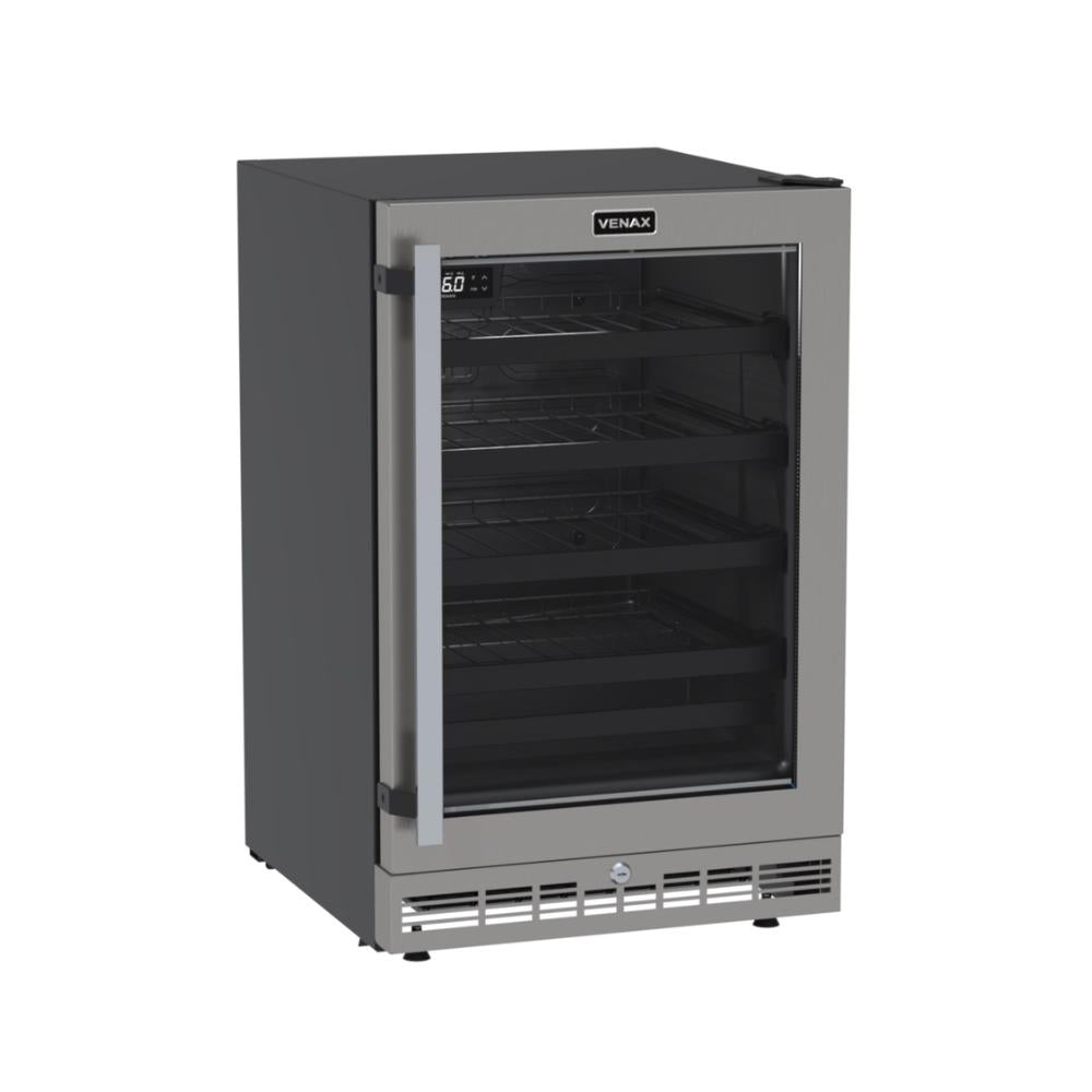 Adega Cave Top Light-in de Embutir Inox 96L S40 6ºC a 20ºC CAVETOPLIGHTIN100 220v - Venax 41860