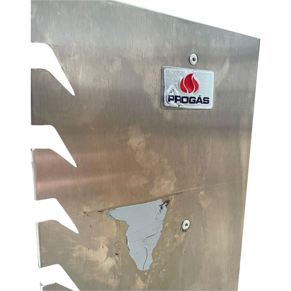 SEMINOVO - Assador Churrasquito 10 Espetinhos Doméstico Comercial  Aço Inox Elétr. PR-199E - Progás 220V