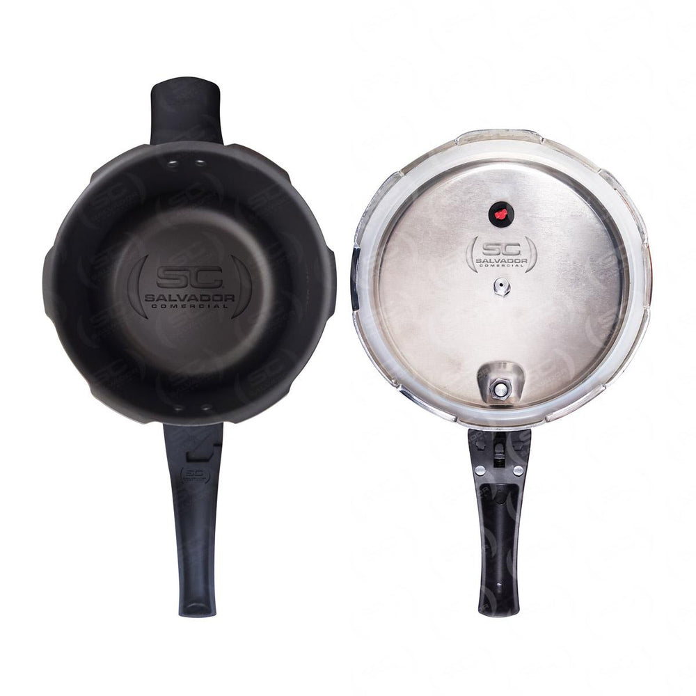 Panela de Pressão 4,5l Alumínio Antiaderente Grafite + 3 Utensílios - Tramontina