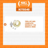 6 Kit Gás Bp 1kg Completo (válvula, Mangueira 1,25m e 2 Abraçadeiras) - Imar