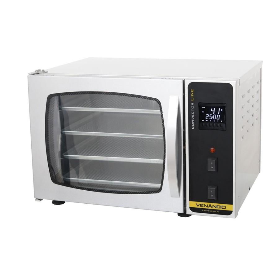 Forno Turbo Convector Piccolo Elétrico 4 Esteiras Vapor Fc4emv Venâncio 220V