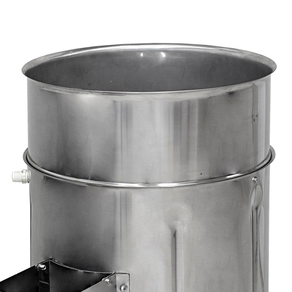 Descascador de Batatas Profissional Capacidade 10 kg 1/2 CV 120 Kg/h DB.10 220V - Metvisa