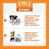 Kit - Jogo de Panelas Solar 6pçs Inox + Faqueiro 30pçs Preto - Tramontina