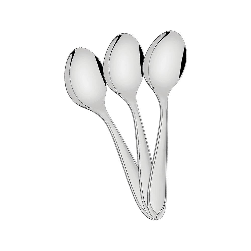 Kit - 6 Colheres de Sobremesa Luxo Laguna Em Aço Inox Csitop - Tramontina