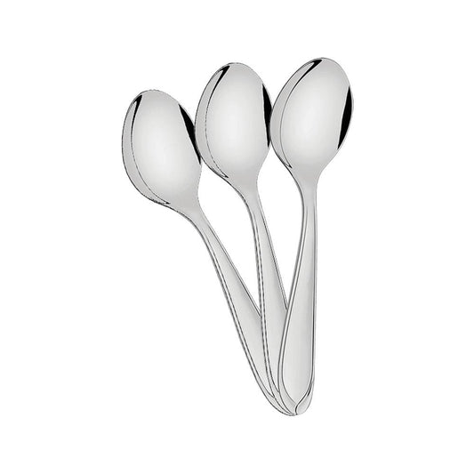 Kit - 6 Colheres de Sobremesa Luxo Laguna Em Aço Inox Csitop - Tramontina