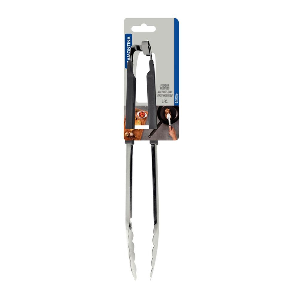 Pegador Manuseador de Carne Utilitá em Aço Inox e Cabo Emborrachado 30 cm PMC2 - Tramontina 25057160